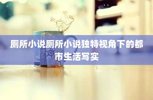 厕所小说厕所小说独特视角下的都市生活写实
