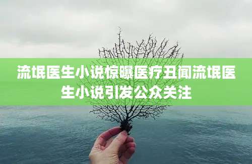 流氓医生小说惊曝医疗丑闻流氓医生小说引发公众关注