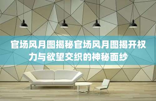 官场风月图揭秘官场风月图揭开权力与欲望交织的神秘面纱