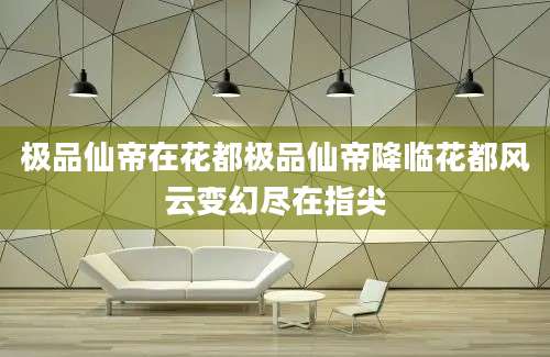 极品仙帝在花都极品仙帝降临花都风云变幻尽在指尖