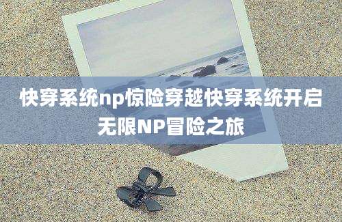 快穿系统np惊险穿越快穿系统开启无限NP冒险之旅