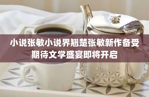 小说张敏小说界翘楚张敏新作备受期待文学盛宴即将开启