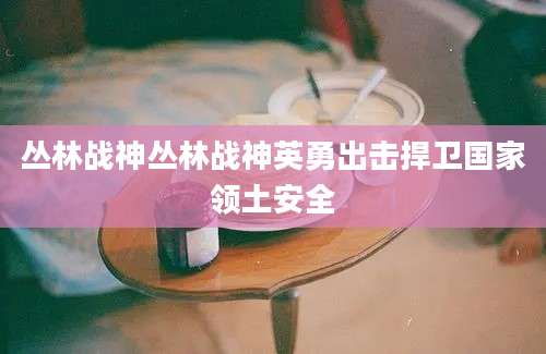 丛林战神丛林战神英勇出击捍卫国家领土安全