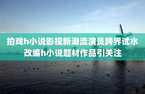 拍戏h小说影视新潮流演员跨界试水改编h小说题材作品引关注