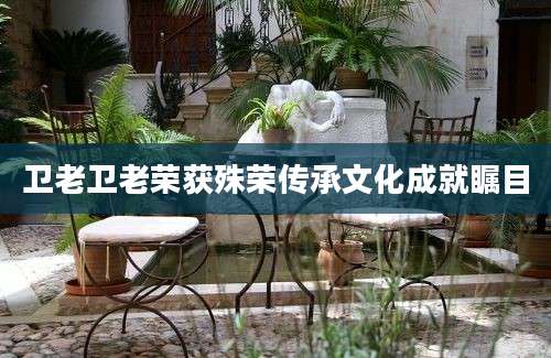 卫老卫老荣获殊荣传承文化成就瞩目
