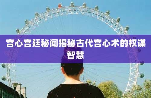宫心宫廷秘闻揭秘古代宫心术的权谋智慧