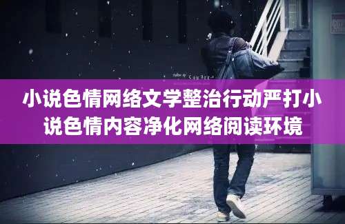 小说色情网络文学整治行动严打小说色情内容净化网络阅读环境