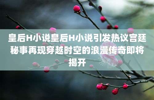 皇后H小说皇后H小说引发热议宫廷秘事再现穿越时空的浪漫传奇即将揭开