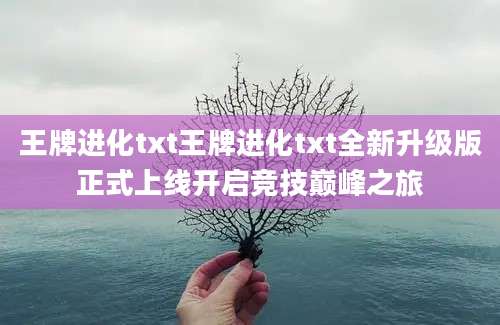 王牌进化txt王牌进化txt全新升级版正式上线开启竞技巅峰之旅