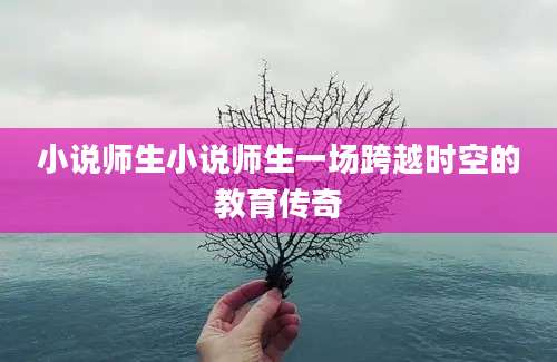 小说师生小说师生一场跨越时空的教育传奇