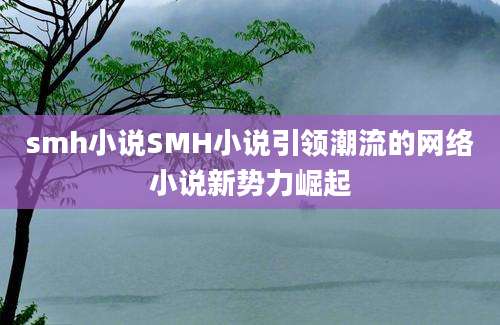 smh小说SMH小说引领潮流的网络小说新势力崛起