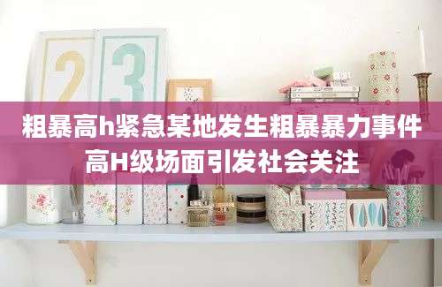 粗暴高h紧急某地发生粗暴暴力事件高H级场面引发社会关注