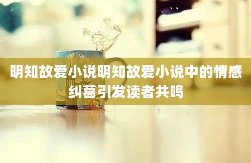 明知故爱小说明知故爱小说中的情感纠葛引发读者共鸣