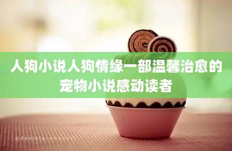 人狗小说人狗情缘一部温馨治愈的宠物小说感动读者