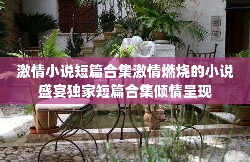激情小说短篇合集激情燃烧的小说盛宴独家短篇合集倾情呈现