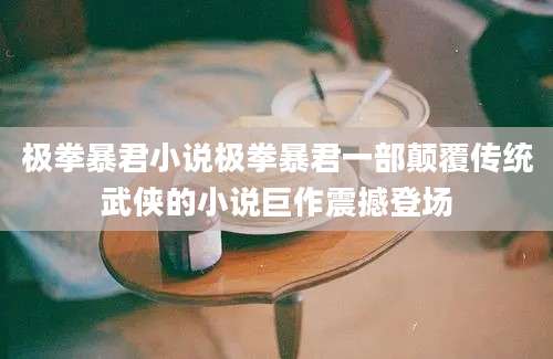极拳暴君小说极拳暴君一部颠覆传统武侠的小说巨作震撼登场