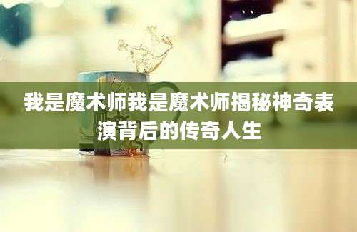 我是魔术师我是魔术师揭秘神奇表演背后的传奇人生