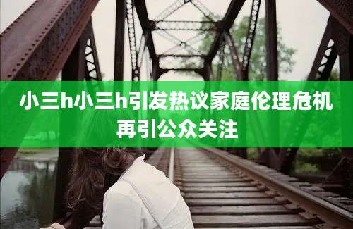 小三h小三h引发热议家庭伦理危机再引公众关注