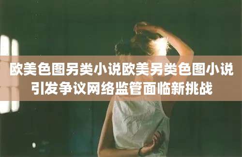 欧美色图另类小说欧美另类色图小说引发争议网络监管面临新挑战