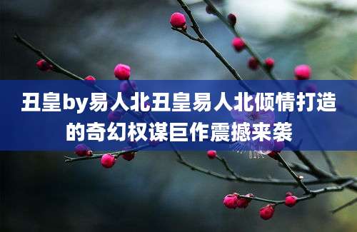丑皇by易人北丑皇易人北倾情打造的奇幻权谋巨作震撼来袭