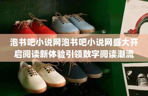 泡书吧小说网泡书吧小说网盛大开启阅读新体验引领数字阅读潮流