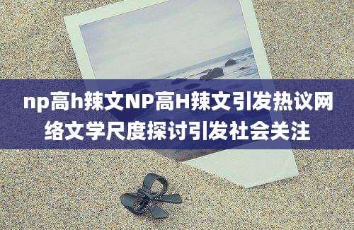 np高h辣文NP高H辣文引发热议网络文学尺度探讨引发社会关注