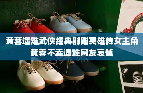 黄蓉遇难武侠经典射雕英雄传女主角黄蓉不幸遇难网友哀悼