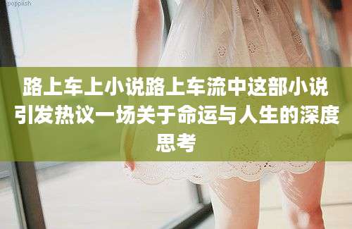 路上车上小说路上车流中这部小说引发热议一场关于命运与人生的深度思考