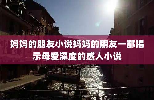 妈妈的朋友小说妈妈的朋友一部揭示母爱深度的感人小说