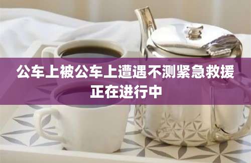 公车上被公车上遭遇不测紧急救援正在进行中