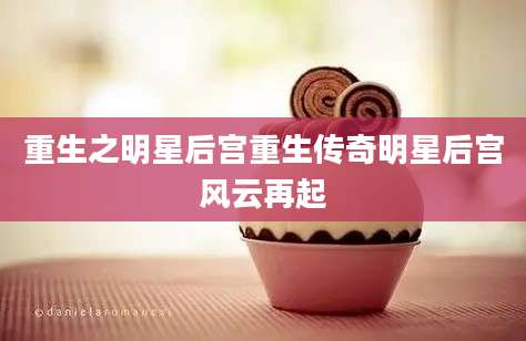 重生之明星后宫重生传奇明星后宫风云再起