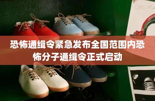 恐怖通缉令紧急发布全国范围内恐怖分子通缉令正式启动
