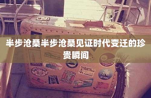 半步沧桑半步沧桑见证时代变迁的珍贵瞬间