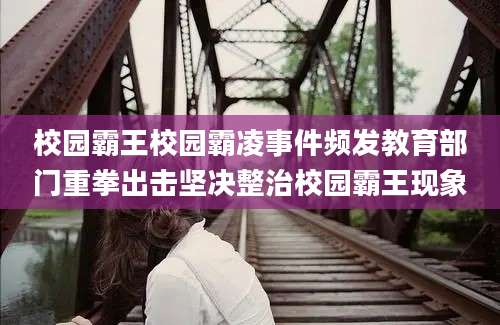 校园霸王校园霸凌事件频发教育部门重拳出击坚决整治校园霸王现象
