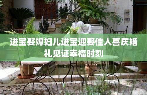 进宝娶媳妇儿进宝迎娶佳人喜庆婚礼见证幸福时刻