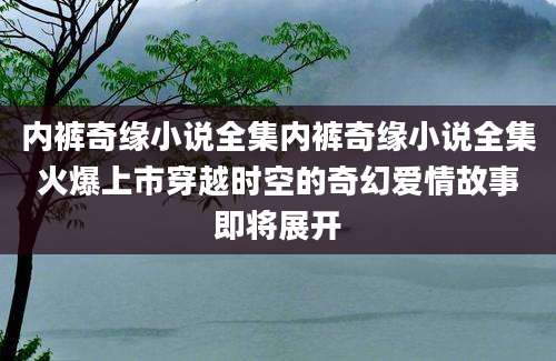 内裤奇缘小说全集内裤奇缘小说全集火爆上市穿越时空的奇幻爱情故事即将展开
