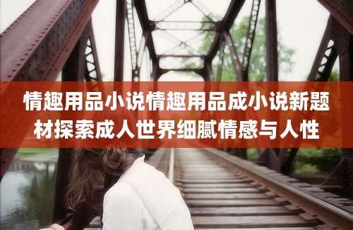 情趣用品小说情趣用品成小说新题材探索成人世界细腻情感与人性