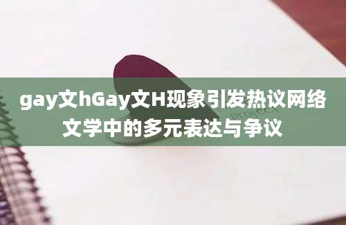 gay文hGay文H现象引发热议网络文学中的多元表达与争议