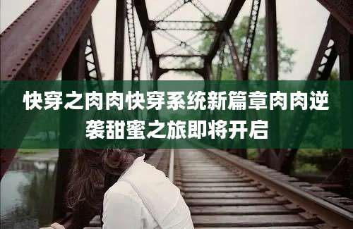快穿之肉肉快穿系统新篇章肉肉逆袭甜蜜之旅即将开启