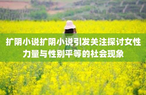 扩阴小说扩阴小说引发关注探讨女性力量与性别平等的社会现象