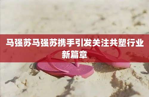 马强苏马强苏携手引发关注共塑行业新篇章