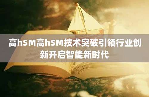 高hSM高hSM技术突破引领行业创新开启智能新时代