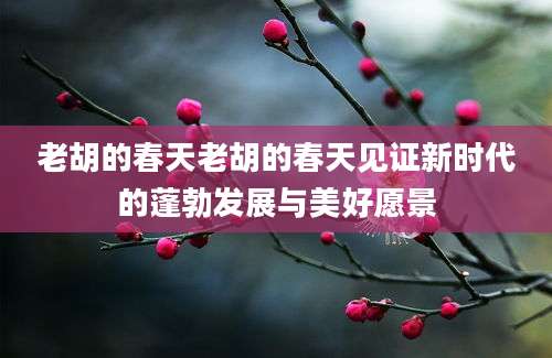 老胡的春天老胡的春天见证新时代的蓬勃发展与美好愿景