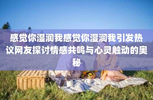感觉你湿润我感觉你湿润我引发热议网友探讨情感共鸣与心灵触动的奥秘