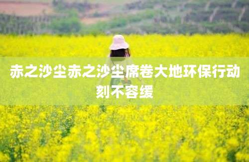 赤之沙尘赤之沙尘席卷大地环保行动刻不容缓