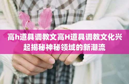 高h道具调教文高H道具调教文化兴起揭秘神秘领域的新潮流
