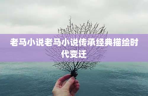 老马小说老马小说传承经典描绘时代变迁