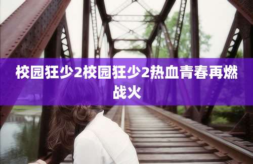 校园狂少2校园狂少2热血青春再燃战火