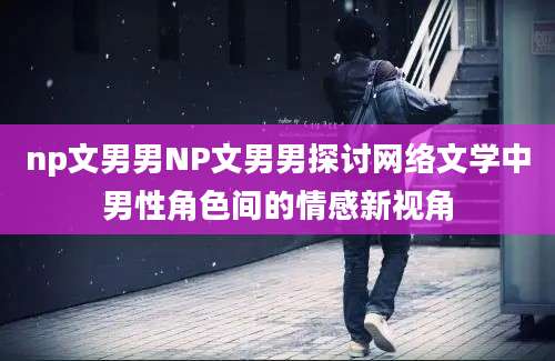 np文男男NP文男男探讨网络文学中男性角色间的情感新视角