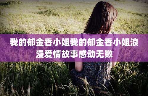 我的郁金香小姐我的郁金香小姐浪漫爱情故事感动无数